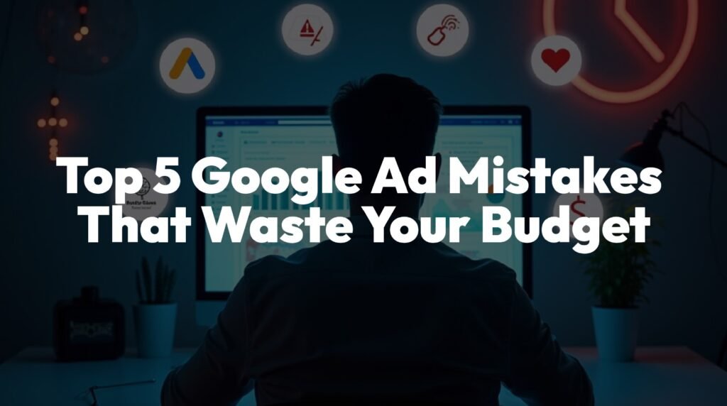 Top 5 Google Ads Mistakes That Waste Your Budget