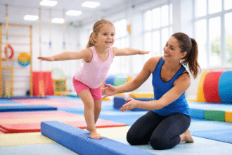 Child in Gymnastics