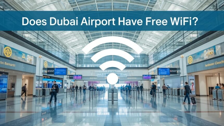 a image Does Dubai Airport Have Free WiFi